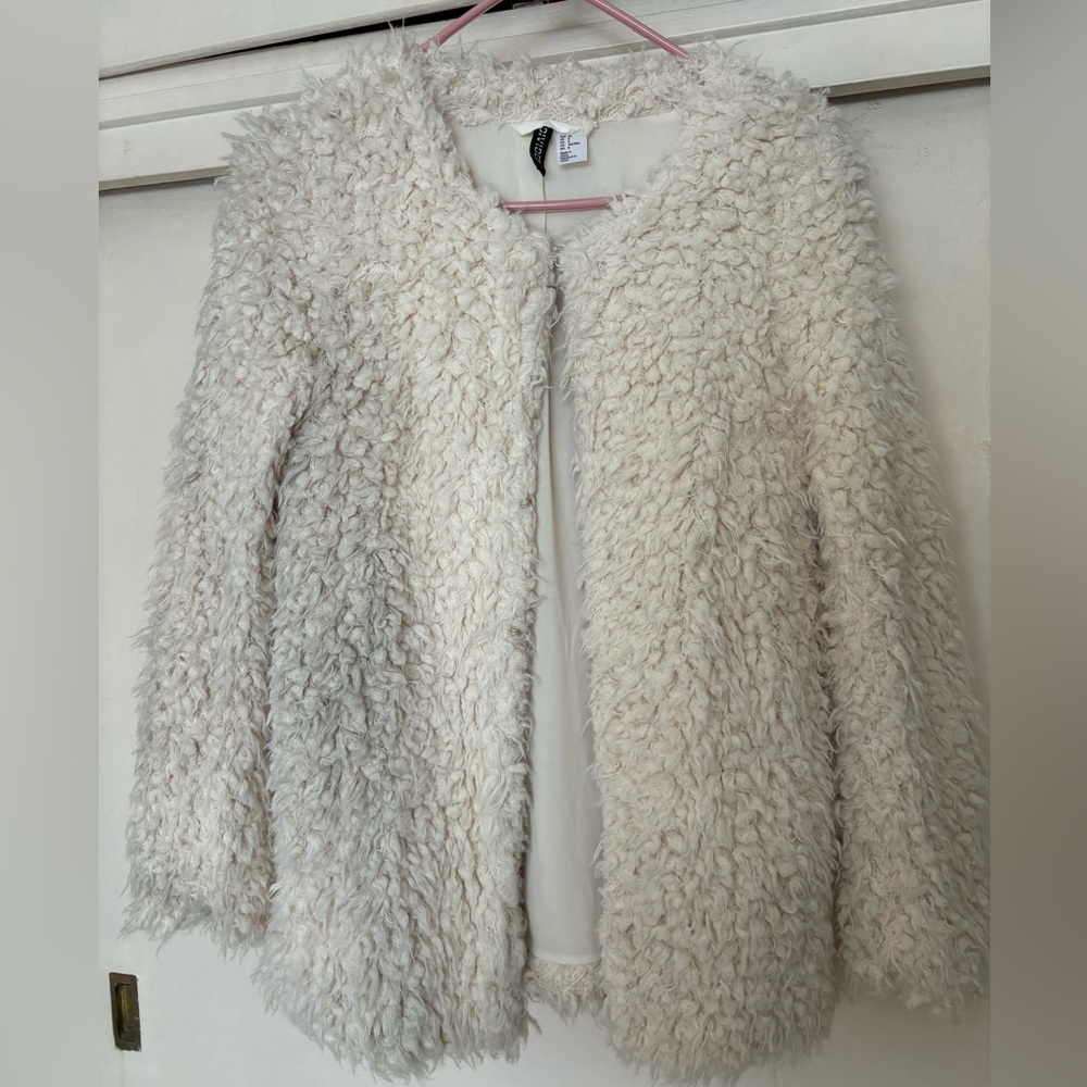 H&M teddy sweater